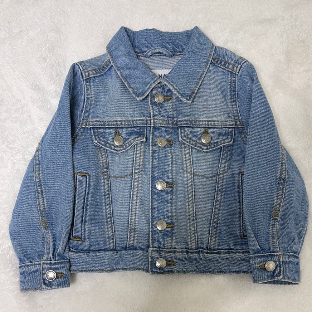 Old Navy Blue Jean Jacket Classic Denim Style
